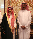 سمو امير المنطقة يستقبل اللواء احمد السعيد بعد احالته للتقاعد‎