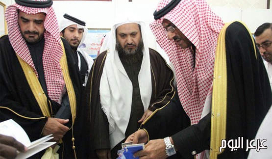 الشيخ سعد شايم يفتتح فعاليات الملتقى الدعوي الشبابي‎ بعرعر 