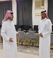 الداود يتفقد سير العمل بمتوسطة مصعب بن عمير بعرعر