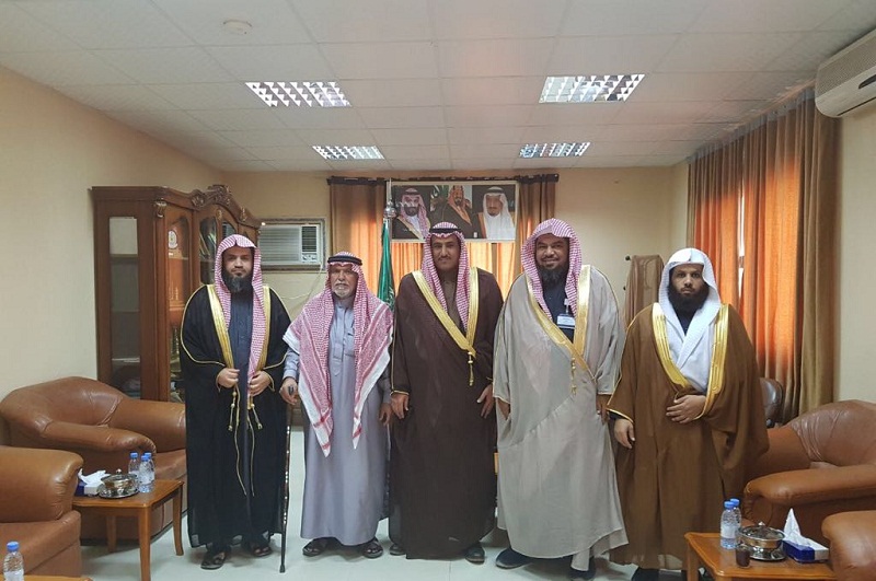 مدير عام فرع هيئة الشمالية يتفقد هيئة محافظة العويقيلة