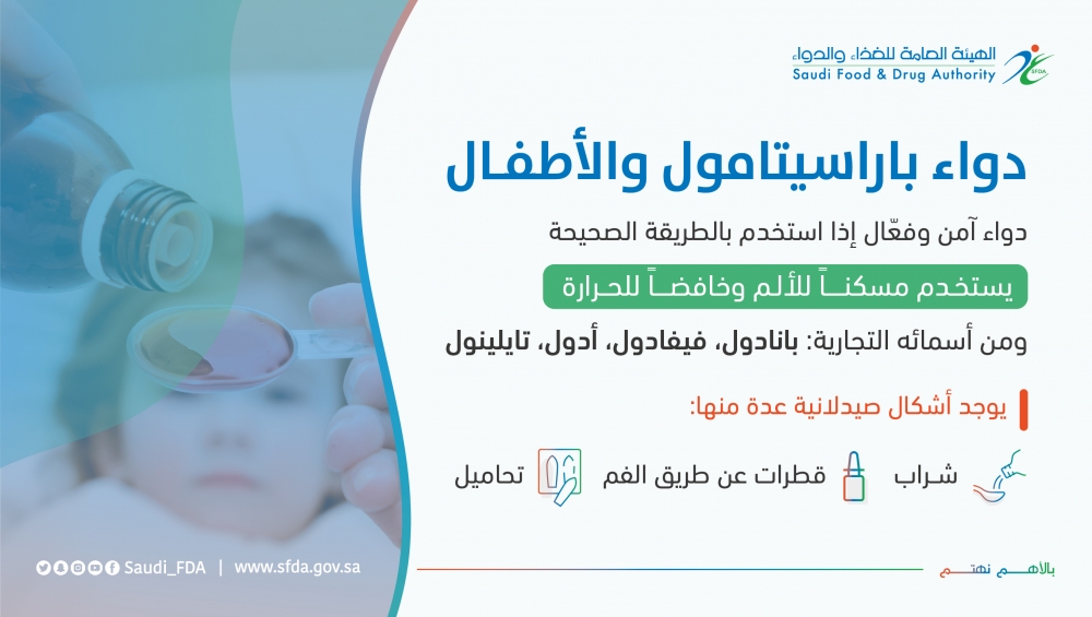 من ضمنها فيفادول، أدول .. هيئة الغذاء والدواء : الجرعة الزائدة من