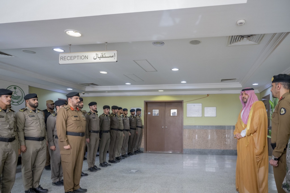 سمو أمير الحدود الشمالية يلتقي القيادات الأمنية والمشاركين بالحملة الوطنية لمكافحة المخدرات في رفحاء