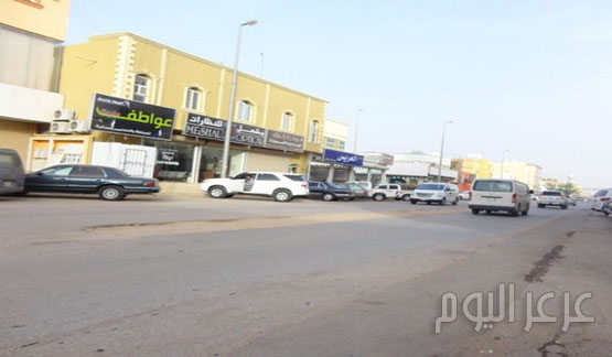 شارع الخطوط فوضى سيارات وفوضى مشاريع !!