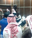 خمسون من طلاب التجسير يتجمعون أمام مكتب مدير جامعة الحدود الشمالية احتجاجاً على تأجيل اختبار «الإنجليزية»