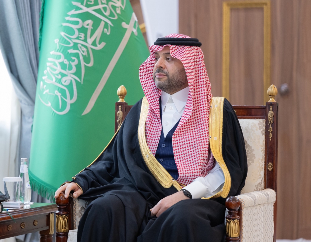 سمو أمير الحدود الشمالية يستقبل رئيس شركة