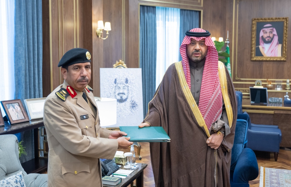 سمو أمير الحدود الشمالية يتسلَّم تقريرًا عن أعمال حرس الحدود بالمنطقة